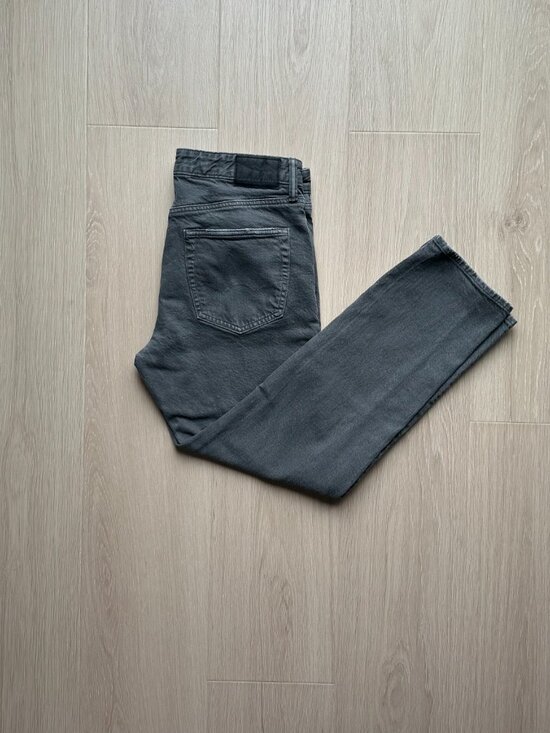 American Eagle EasyFlex +TENCEL™ Fibers Slim Straight Jean Stone Gray 34x32 - Picture 6 of 16